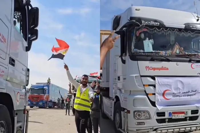 Pintu Rafah, Perbatasan Mesir dan Gaza Akhirnya Dibuka Kembali, Hanya 20 Truk yang Diizinkan Masuk