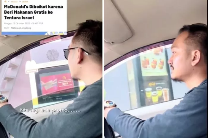 Batal Pesan Makanan di McDonald's Karena Ingat Warga Palestina, Pria Ini Diserang Netizen