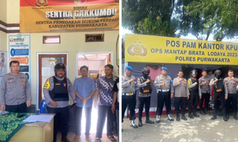 Polres Purwakarta patroli