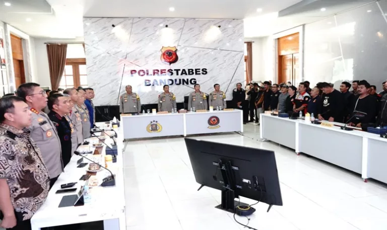 rilis akhir tahun Polda Jabar