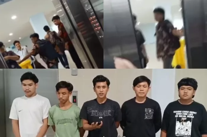 Seusai Mengganggu di Depan Lift, Sekelompok Mahasiswa UIN Jambi Akhirnya Klarifikasi Minta Maaf