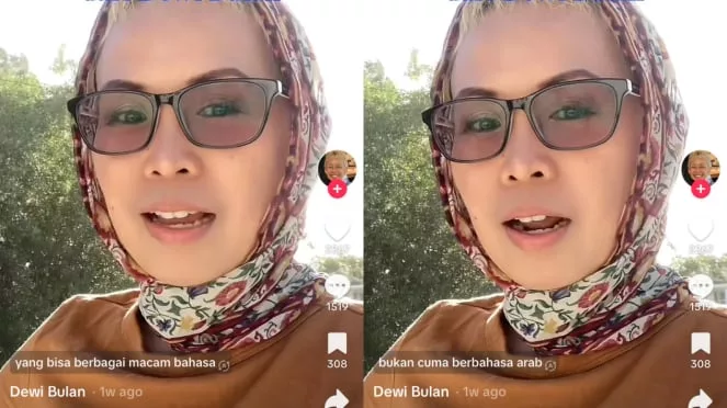 Viral Dewi Bulan Diduga Tantang Allah SWT dan Muhammad SAW